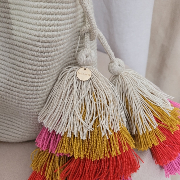 Woven BEACH Bag / CHILA BAGS - Picture 5 of 9